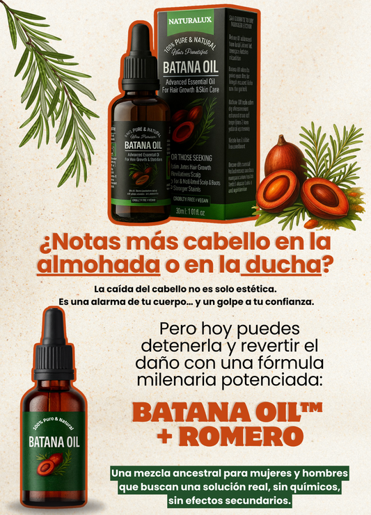 ACEITE CAPILAR DE BATANA-ROMERO